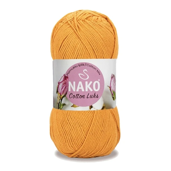 5 Adet Cotton Lüks Yelek Tunik Kazak Bluz Hırka İpi Yünü Koyu Sarı 97553 - 2