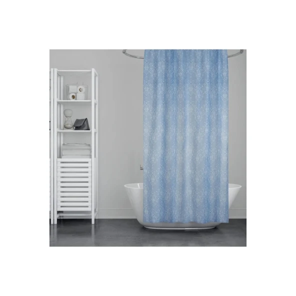 Çift Kanatlı Banyo Duş Perdesi 100x2Mt Royaleks-82048 ürün görseli 1