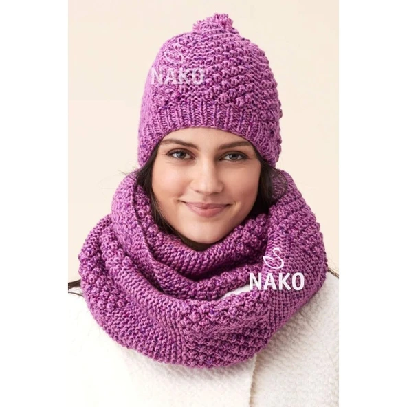 5 Adet Vega Tweed Premium Akrilik El Örgü İpi Yünü No: 35032 - Resim 2