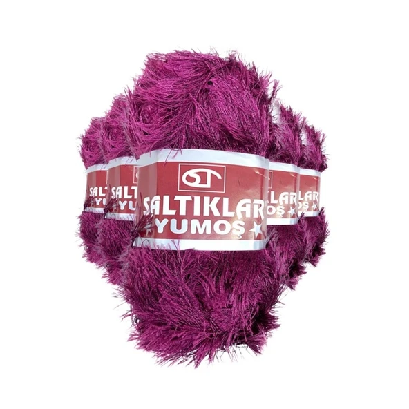 5 Adet Yumoş Sakallı El Örgü Ipi Yünü 86 ürün görseli