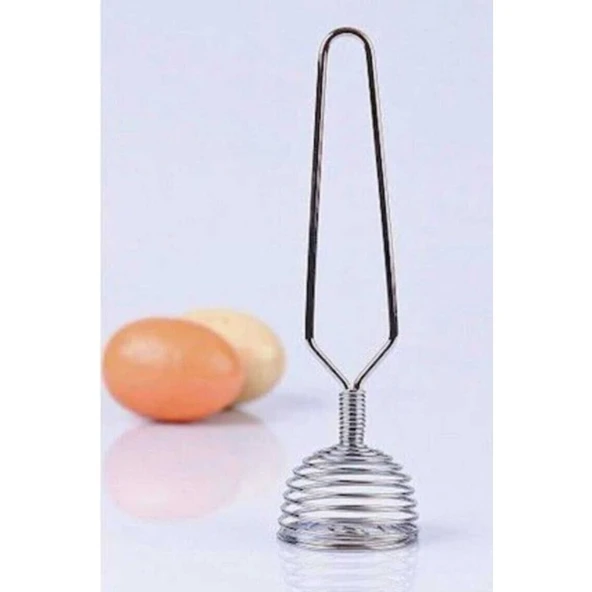 Paslanmaz Metal Mini Yumurta Çırpıcı & Karıştırıcı ürün görseli