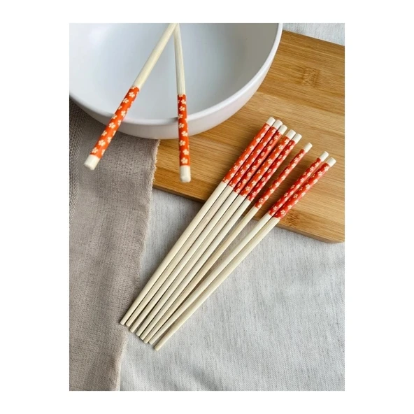 Chopsticks Bambu Yemek Çubuğu 10'lu - Resim 2