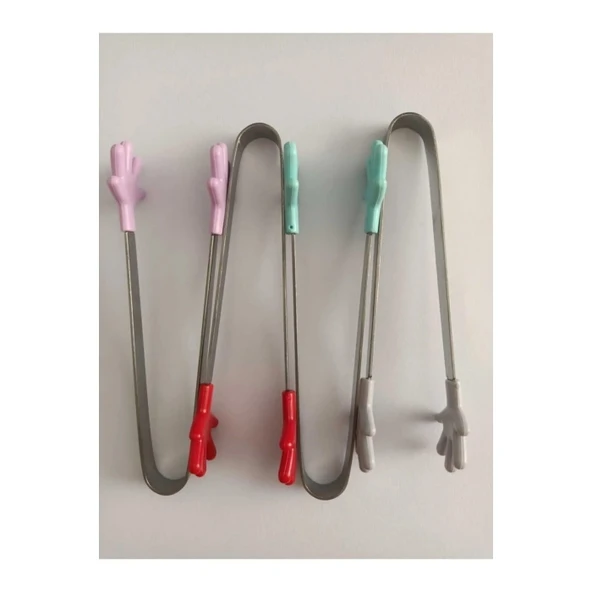 Silikon Şeker Kurabiye Mini Maşa - Resim 3