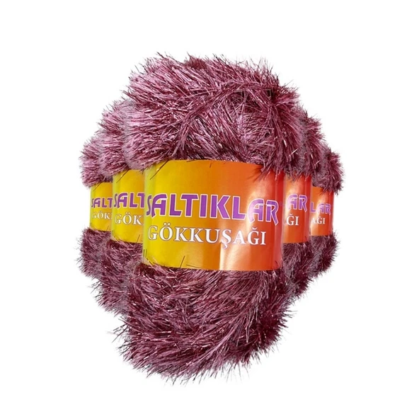 5 Adet Gökkuşağı El Örgü İpi Yünü 28 ürün görseli