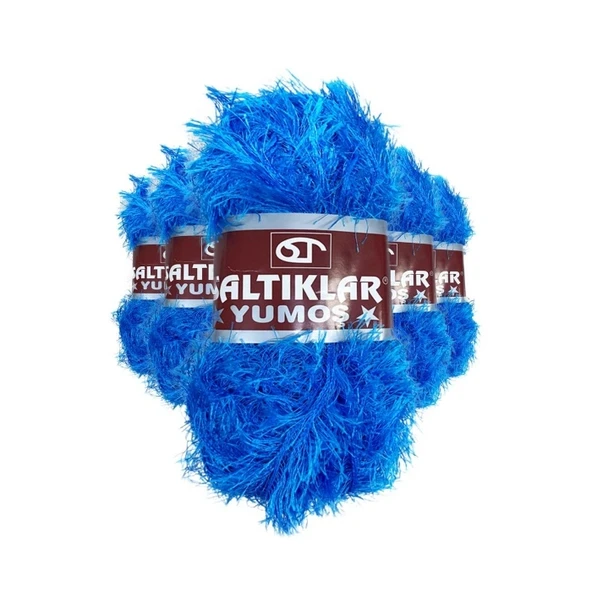 5 Adet Yumoş Sakallı El Örgü Ipi Yünü 03 ürün görseli