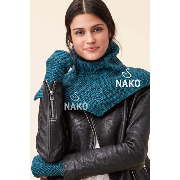 5 Adet Vega Tweed Premium Akrilik El Örgü İpi Yünü No: 35032 - Resim 3