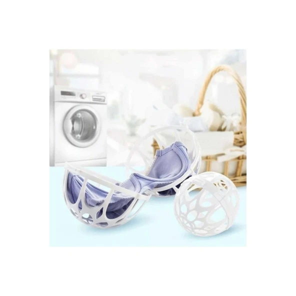Plastik Sütyen Koruyucu Yıkama Topu - Resim 6