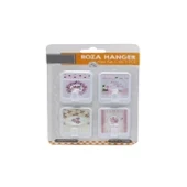 4 lü Roza Yapışkanlı Askı 4,5X6cm - Resim 2