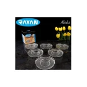 Rayan Aleda 6'lı Çay Tabağı - Resim 2