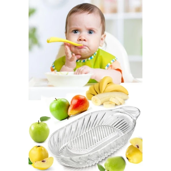 Cam Elma ve Sebze Rendesi Bebekler İçin Yemek Hazırlama - Resim 5