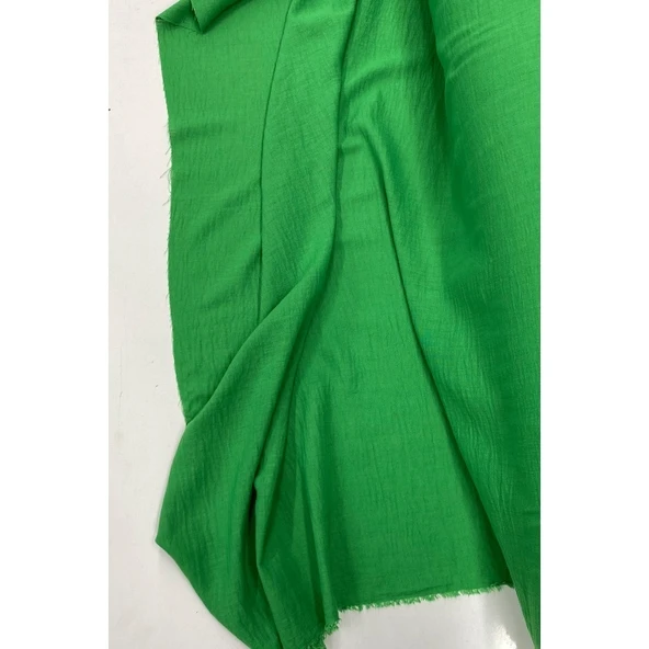 Keten Kumaş - Organik Kumaş - Perde Kumaşı - Ince Keten - Kıyafet Için Kumaş Örtü Çimen Yeşili 41 ürün görseli