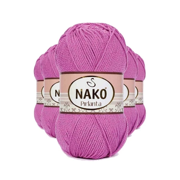 5 Adet Pırlanta Amigurumi El Örgü İpi Yünü Gül 1249 ürün görseli