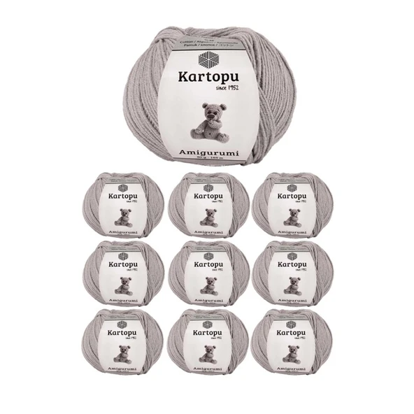 10 Adet Amigurumi El Örgü İpi 50gr 991 ürün görseli