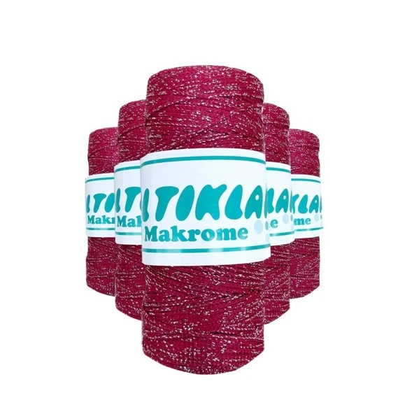 5 Adet Polyester Simli Makrome İpi SG-1845 ürün görseli