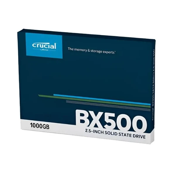 Crucial BX500 1TB SATA3 2.5'' 3D Nand SSD (CT1000BX500SSD1) - 3