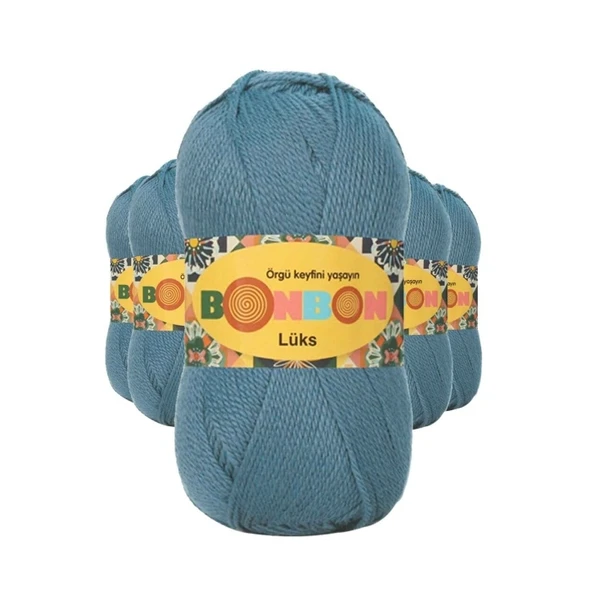 5 Adet Lüks Patik İpi Yünü Filiz Yeşili 98263 ürün görseli