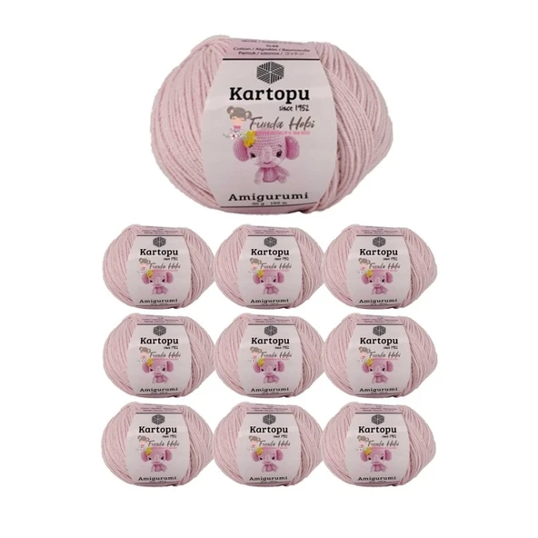 10 Adet Amigurumi El Örgü İpi 50gr 699 ürün görseli