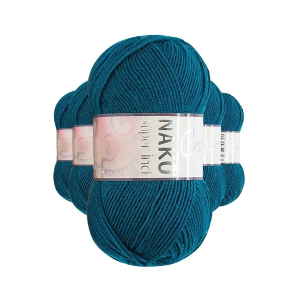 5 Adet Süper İnci El Örgü İpi 100 gr Şelale 2273 ürün görseli