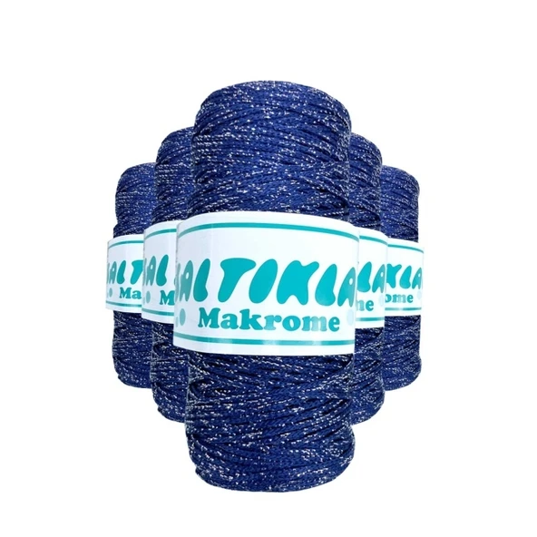 5 Adet Polyester Simli Makrome İpi SG-370 ürün görseli