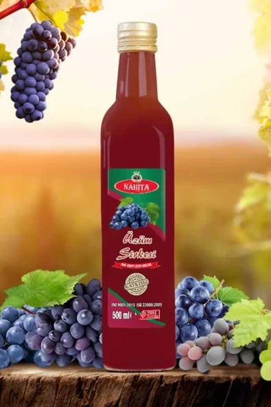 Üzüm Sirkesi % 100 doğal Katkısız 500 ml ürün görseli 1