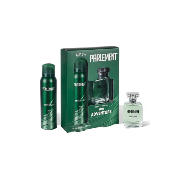 Parlement 50 Ml Adventure Erkek Parfüm + 150 Ml Deodorant Seti - Resim 2