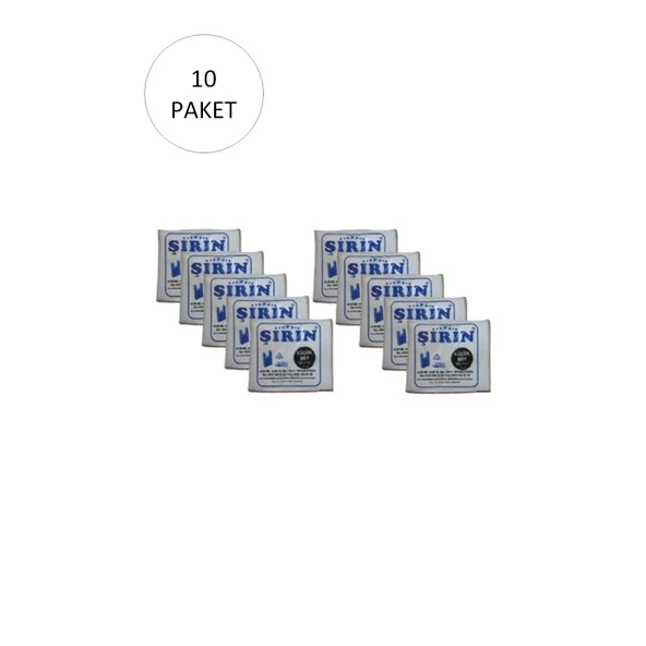 Beyaz Kalın Atlet Poşet Küçük Boy 25x45 Cm 1 Kg 10 Paket (Takriben 1100 Ad) - Resim 2