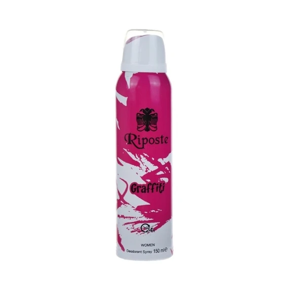 Riposte 24 Saat Etkili Kadın Deodorant - Graffiti - 150 Ml - Resim 2