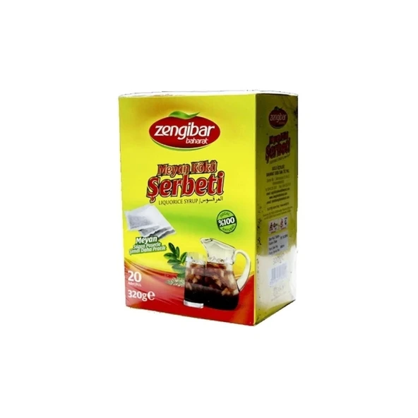 Zengibar Meyan Kökü Şerbeti 320gr ürün görseli