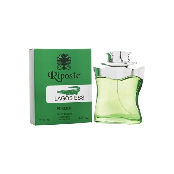 Riposte 24 Saat Etkili Erkek Parfüm - Lagoss Ess - For Men 90 Ml - Resim 2