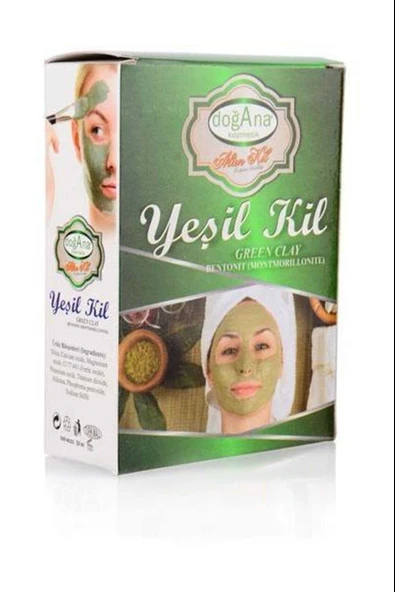 Yeşil Kil Öğütülmüş Doğal Saf Naturel 250 gr ürün görseli