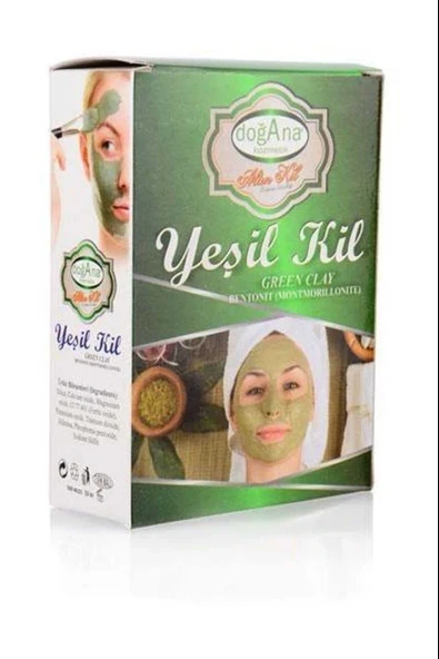 Yeşil Kil Öğütülmüş Doğal Saf Naturel 250 gr ürün görseli 1
