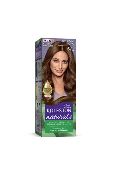 Naturals Saç Boyası Büyüleyici Kahve 6/1 ürün görseli 1