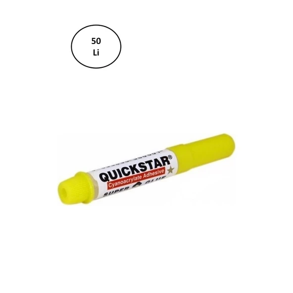 Quickstar Japon Yapıştırıcı 1,5 Gr Kutulu 50'li - 1