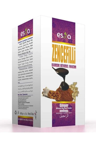 Zencefilli Kış Macunu 420 Gr. ürün görseli