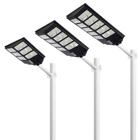 900 Watt Çok Kaliteli, Kumandalı, Güneş Enerjili, Fotoselli, Sensörlü, 3 Modlu Solar Bahçe Armatürü - Resim 5