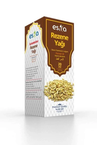 Rezene Yağı 20 Ml. ürün görseli