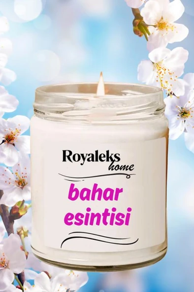 4 Adet Doğal Özel Seri Kokulu Dekoratif Kavanoz Mum 4X210 cc - Fresh Set - RYL - 3