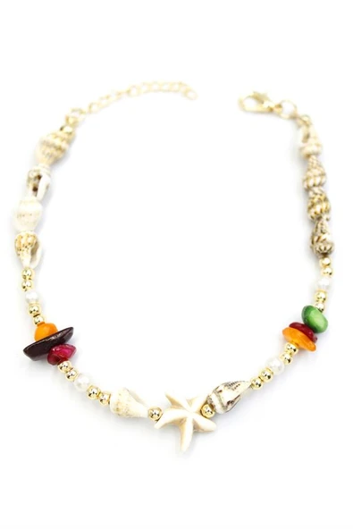 Deniz Kabuğu Halhal - ÇOK RENKLİ - Resim 2