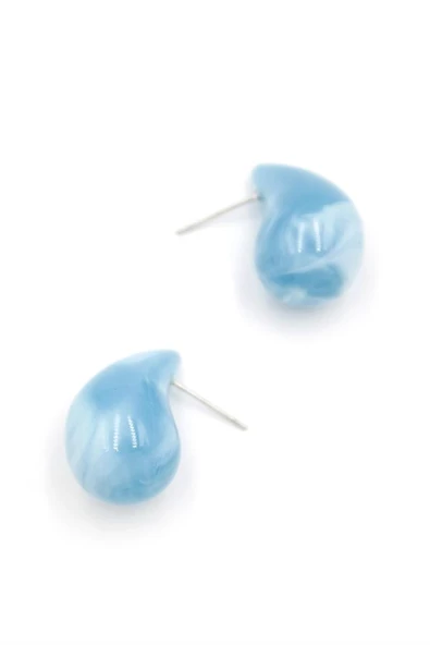 Damla Küpe - Mavi ürün görseli