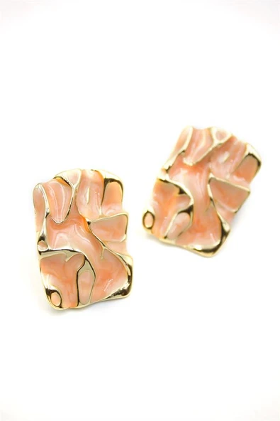 Mineli Küpe - Pembe ürün görseli