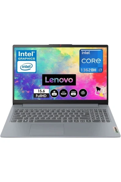 LENOVO Ideapad Slim 3 Intel Core I7-13620H 16GB 512GB SSD W11P 15.6" Bilgisayar CsrTech Çantalı - Resim 2