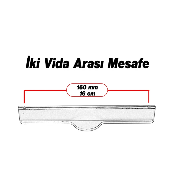 Saral Çizgili Mat Altın Metal Kulp 160 mm 16 cm Mobilya Çekmece Mutfak Dolabı Dolap Kapak Kulpları - Resim 3