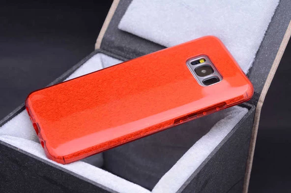 Galaxy S8 Plus Kılıf Zore Shining Simli Silikon Kılıf - 11