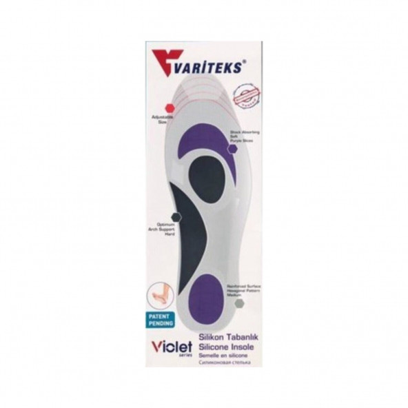 Violet Silikon Tabanlık Planter Fasit VARİTEKS - 2