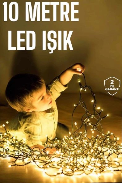 Gün Işığı 10 Metre Led Işık Şerit Led Süsleme Parti Malzemesi ürün görseli 1