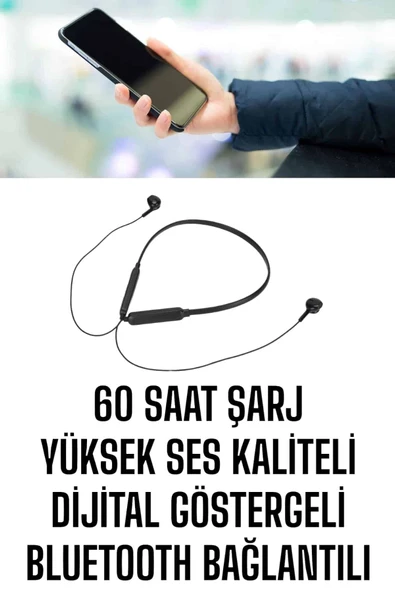 Mikrofonlu Kablolu Bluetooth Kulaklık Yeni Nesil Yüksek Ses Kaliteli - 2