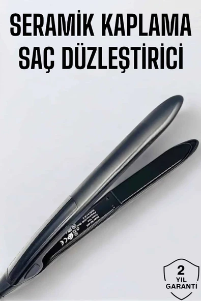 Saç Düzleştirici Led Ekranlı Isı Ayarlı Seramik Kaplama Profesyonel ürün görseli 1