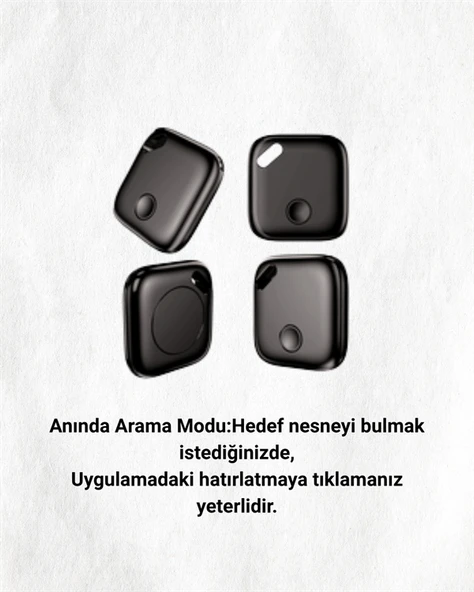 iOS & Android Uyumlu Smart Tag | Uzun Pil Ömrü | Bul Uygulaması ile Entegre Akıllı Takip Cihazı - 5