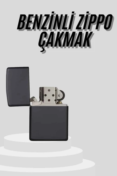 Çakmak Parlak Siyah Doldurulabilir Hedyelik Eşya ürün görseli 1