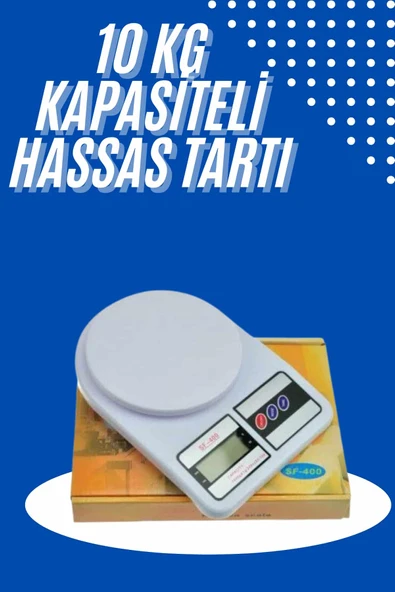 Yeni Nesil Taşınabilir Dijital Hassas Mutfak Tartısı Mutfak Terazisi Hassas Ölçüm 10 Kg ürün görseli